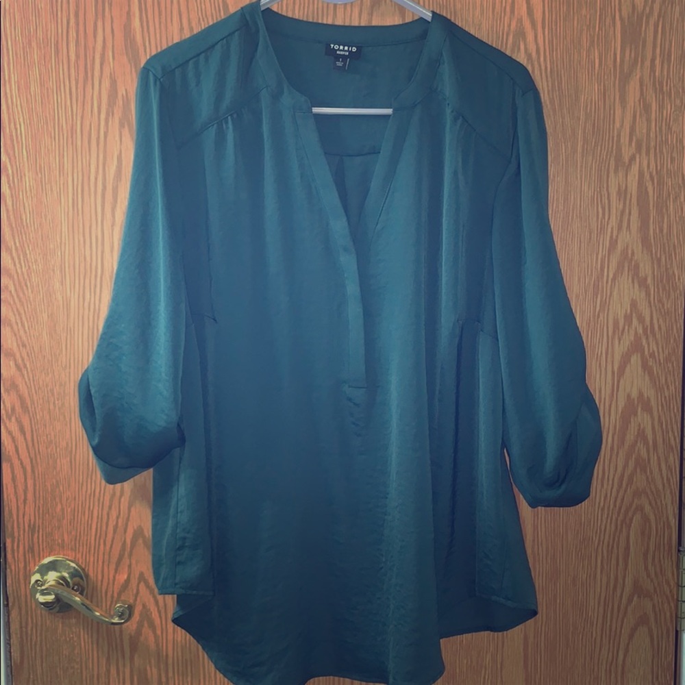 Emerald Torrid Harper Top